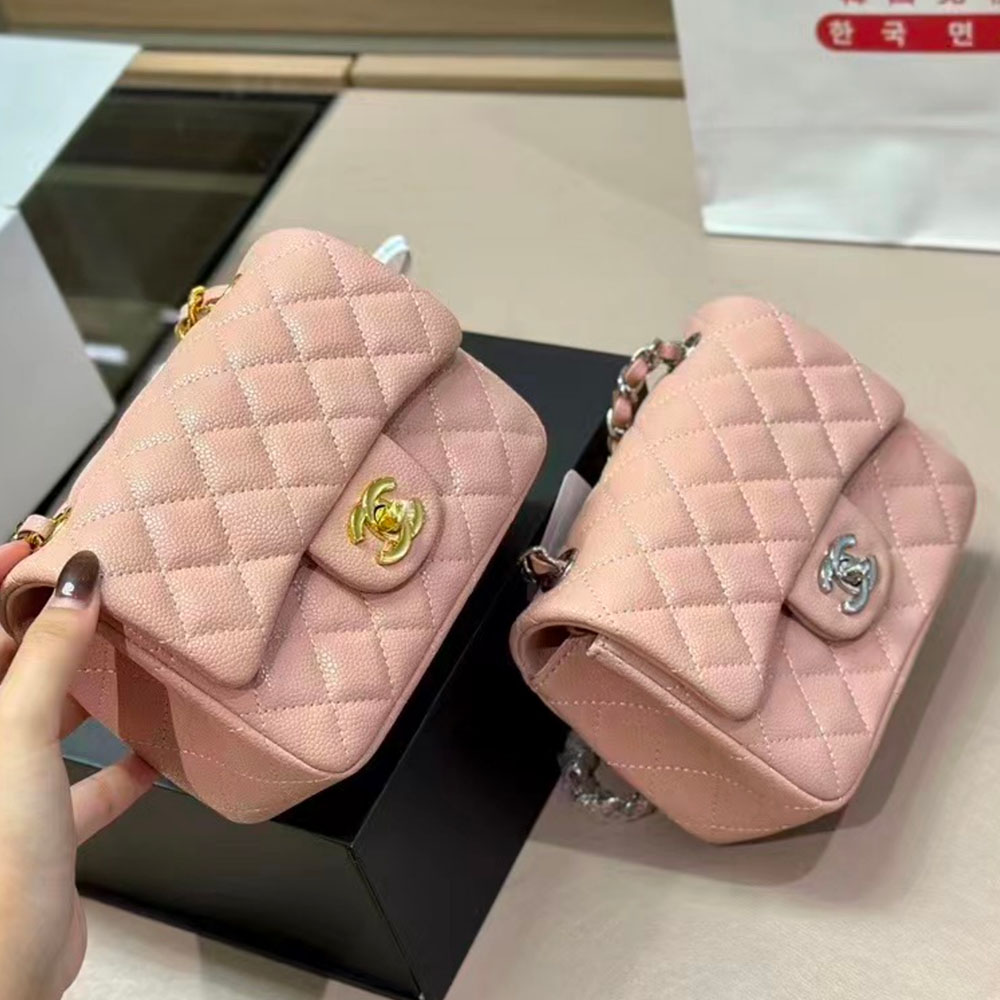Chanel CF Bag Caviar 17CM Shoulder Bag (Replica)