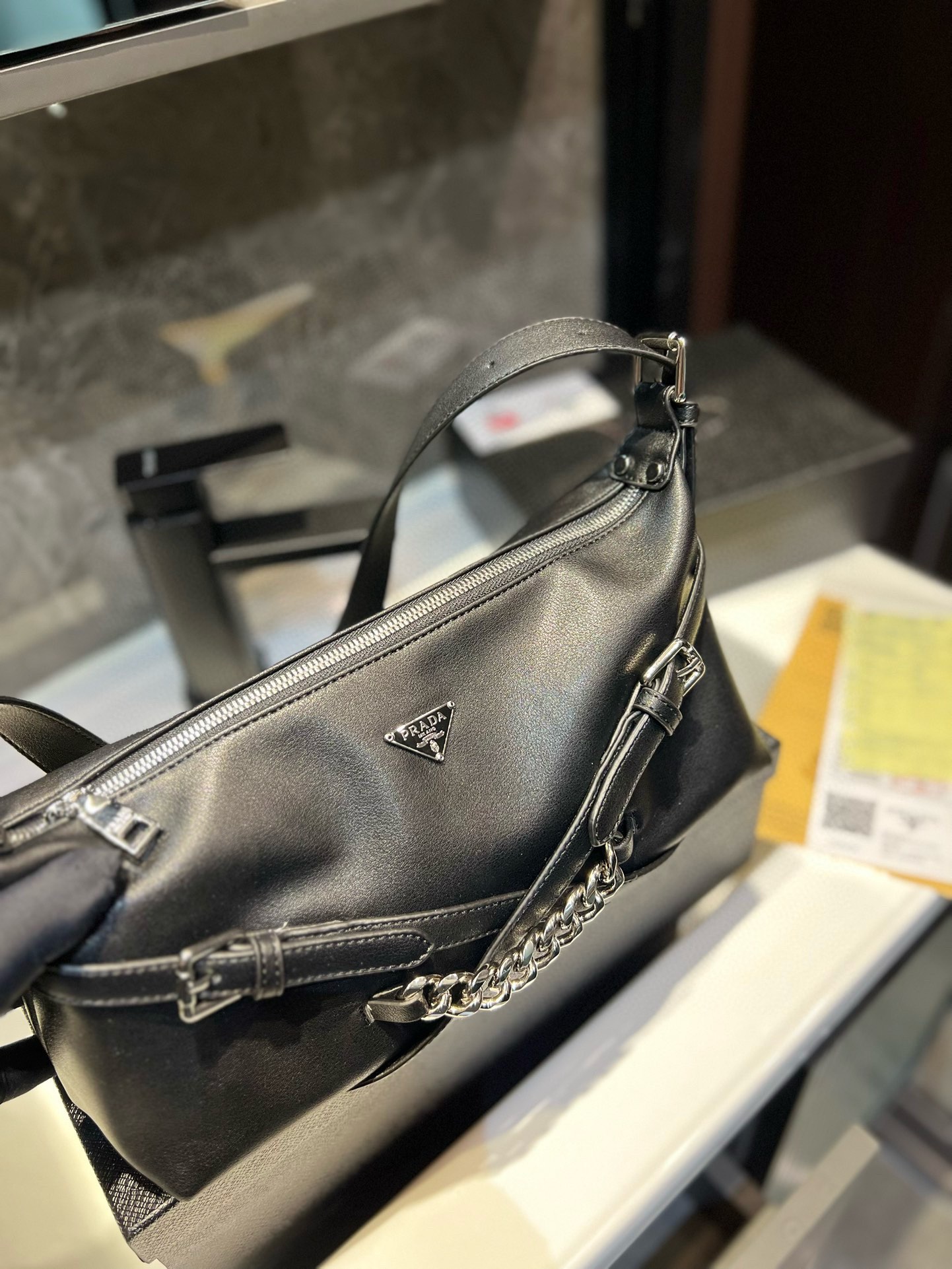 Prada Shoulder Bag 003 DB021 28cm