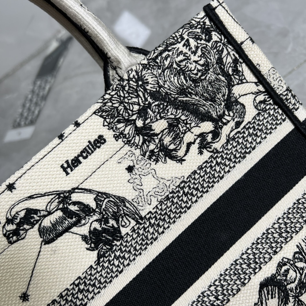 10A + top quality Small Dior Book Tote 0175 XB012 26cm