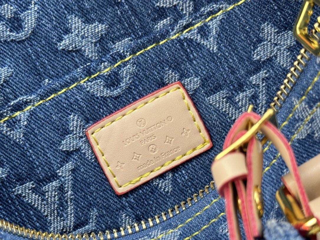 Louis Vuitton LV Keepall 25 Denim Handbag Shoulder Bag(Replica)
