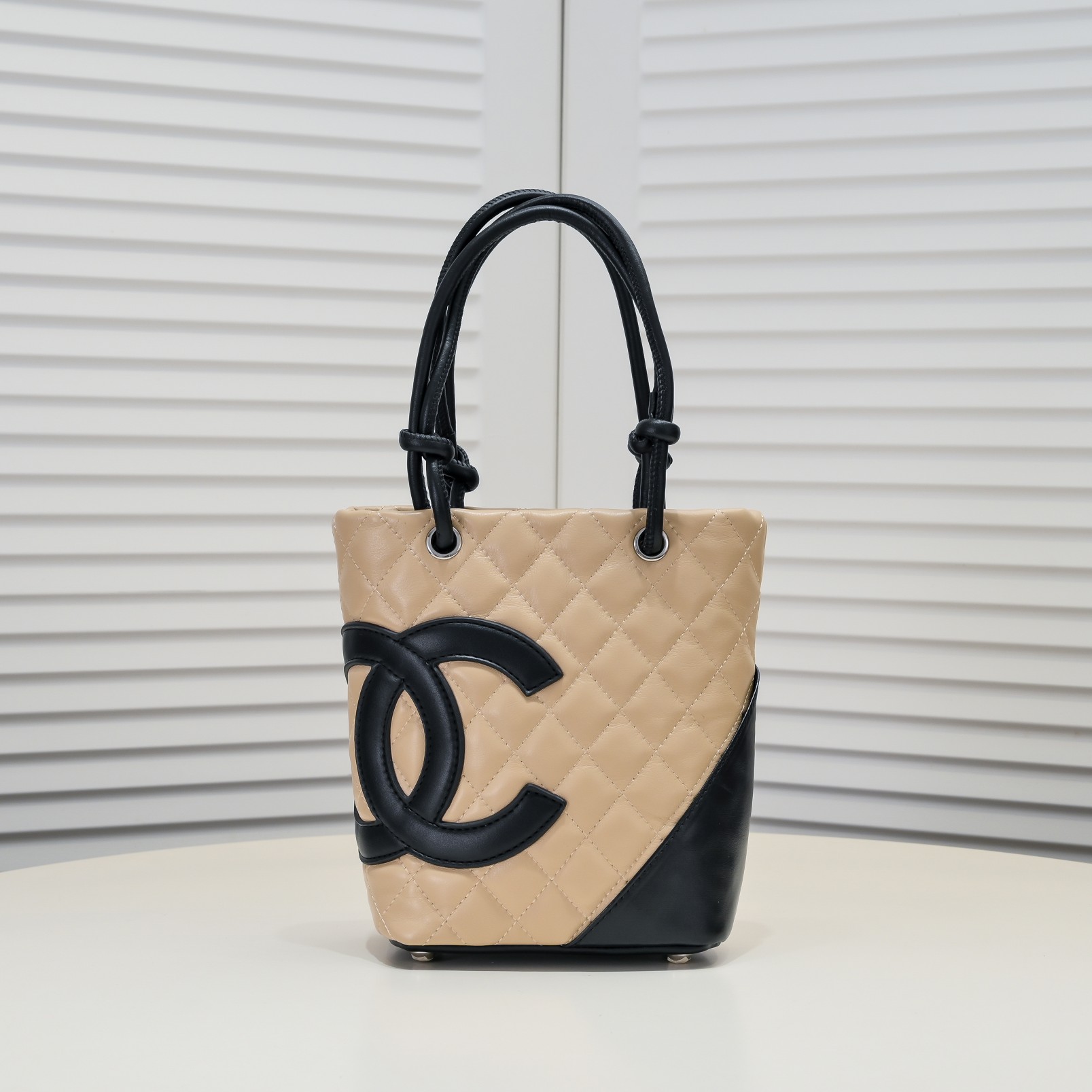 Chanel Ligne Cambon Mini Vintagep  Shoulder Bag Handbag