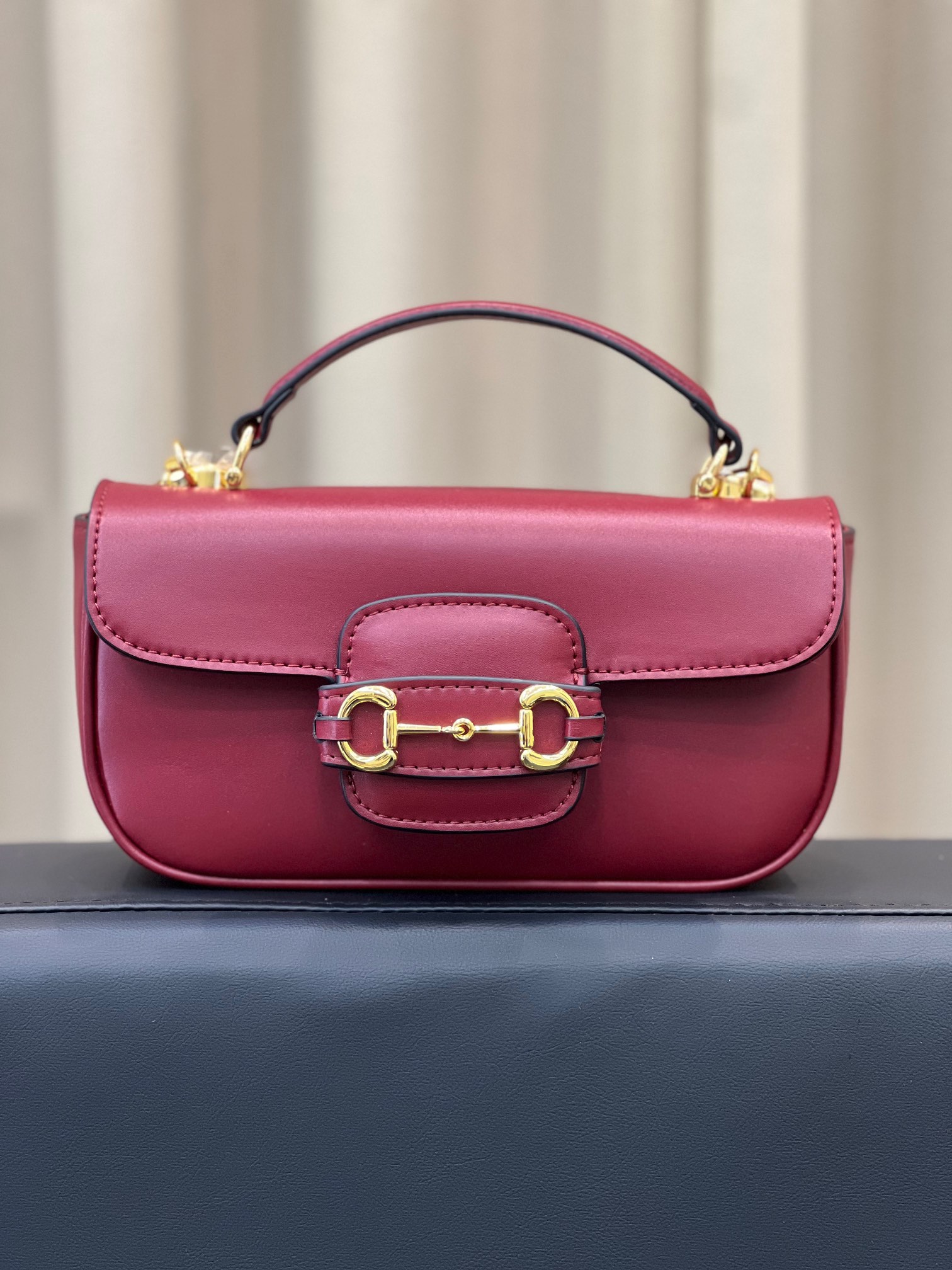 Gucci Horsebit 1955 Small Saddle Bag Handle Bag   Shoulder Bag  （7AReplica）