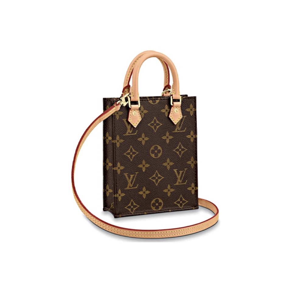 Louis Vuitton LV Petit Sac Plat Shoulder Bag ( Replica）