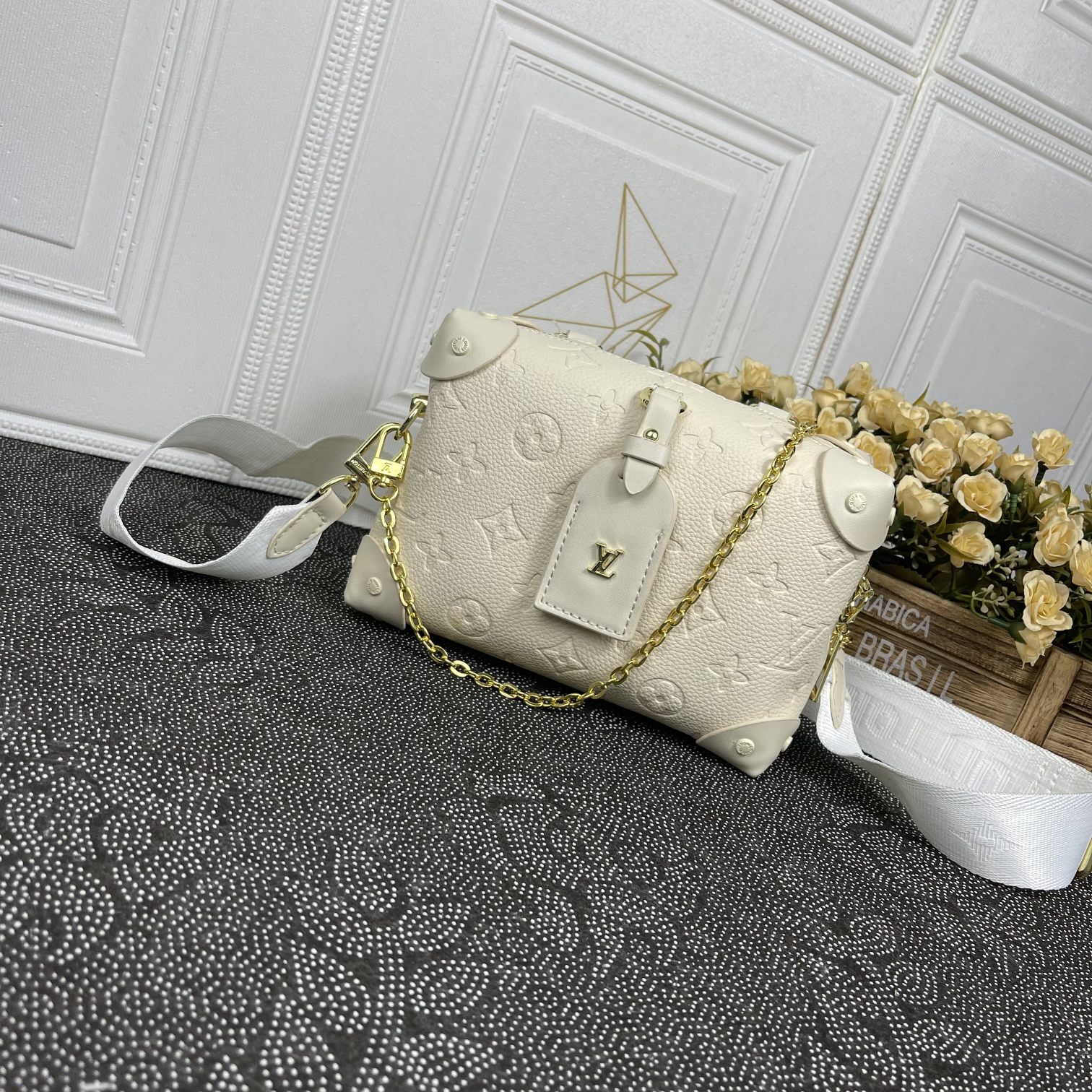 LV Petite Malle Souple M45392 MQ081 20cm