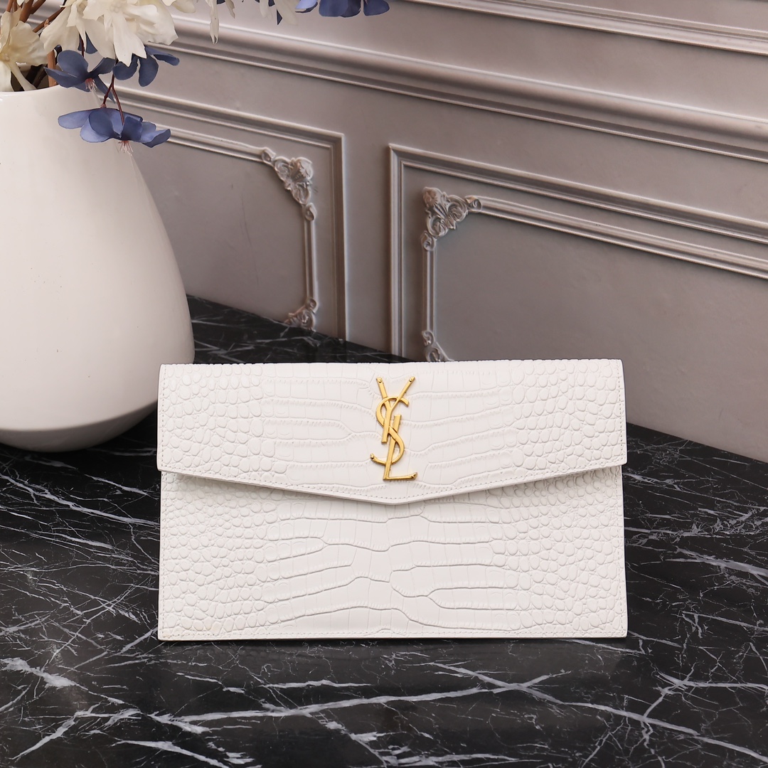 YSL Uptown Clutch 8025 LM031 27cm