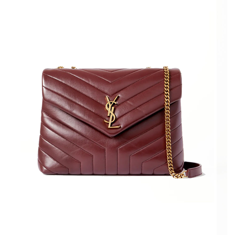 SAINT LAURENT YSL LouLou Medium 32- Quilted Leather Shoulder Bag(Replica)