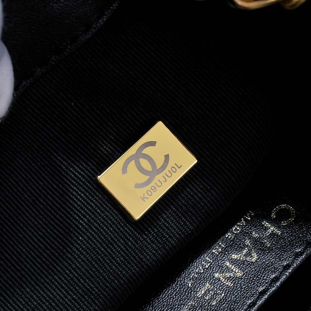 Chanel 23b Gold Coin Black Shoulder Bag  Shoulder Bag Handbag