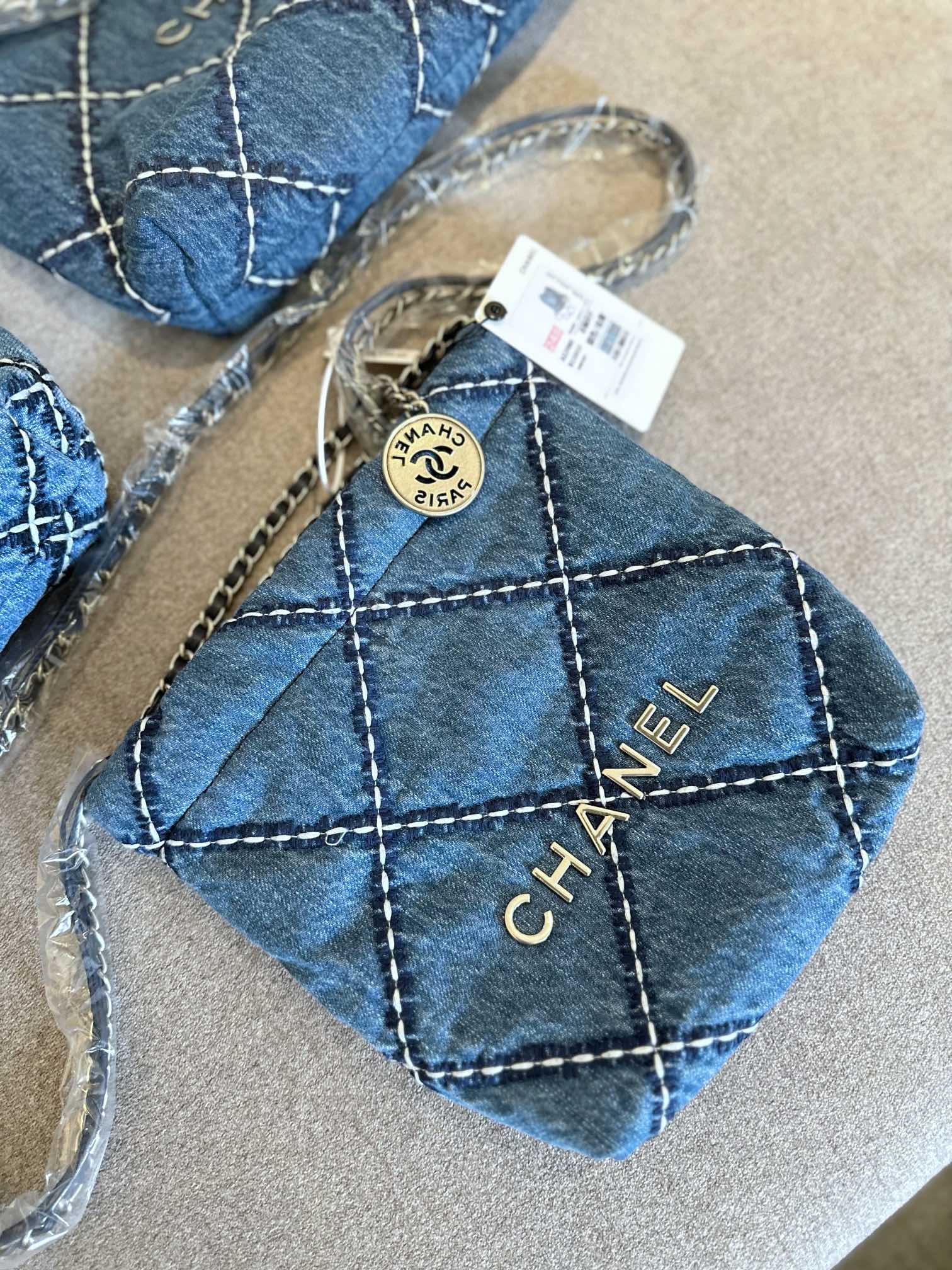 Chanel Denim Shoulder Bag LM042 20-40cm