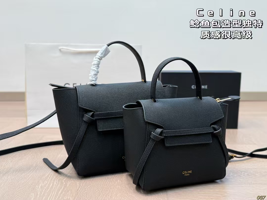 CELINE Grained Calfskin Micro Belt Bag(Replica)