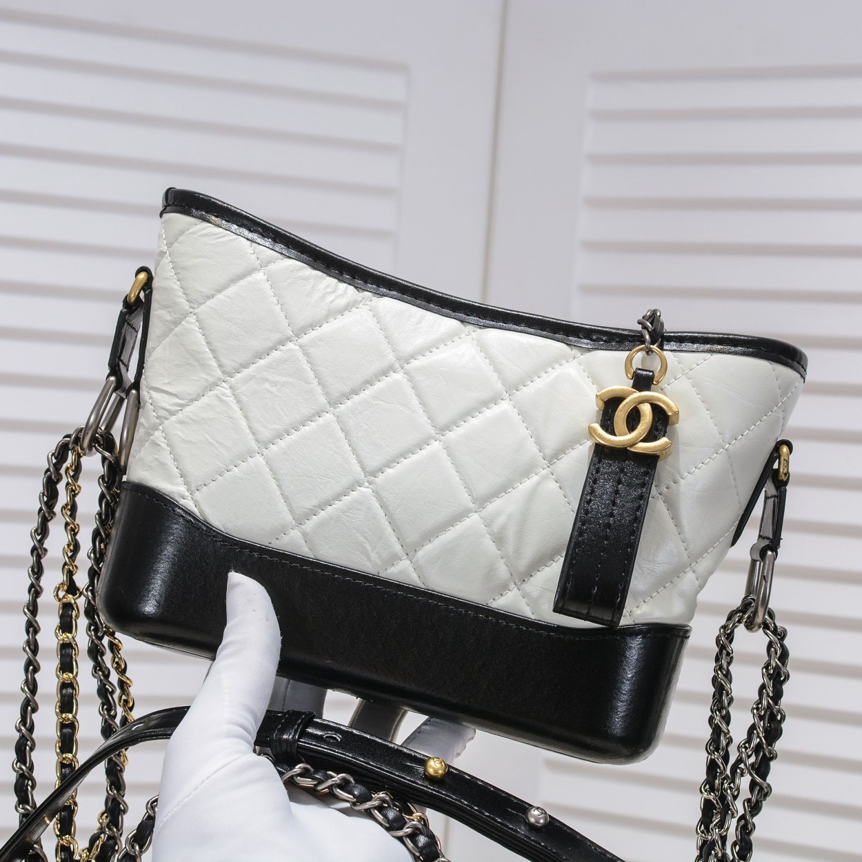Chanel CC Gabrielle Tramp Bag Shoulder Bag Handbag