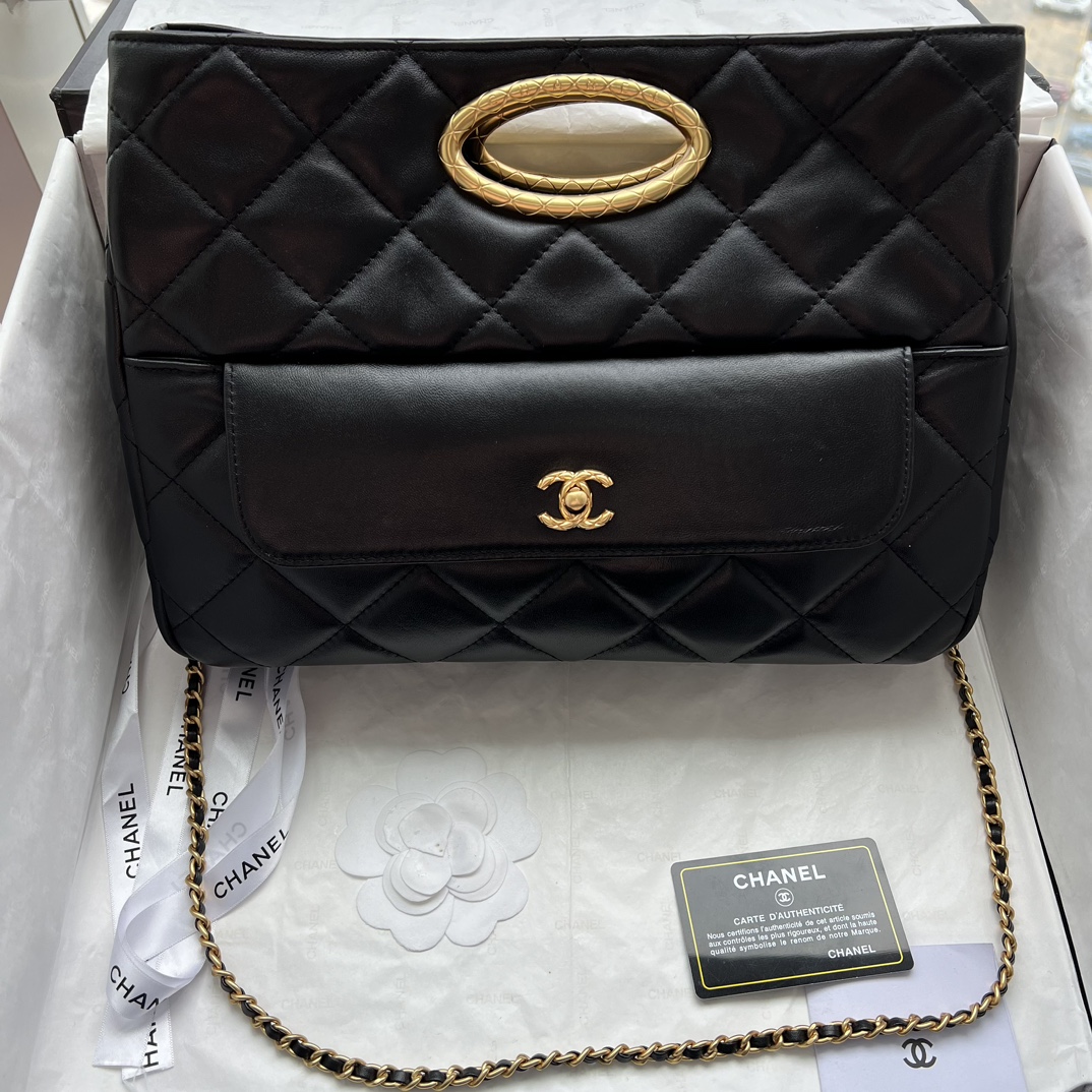 Chanel Premium Evening Bag Large Sheepskin
