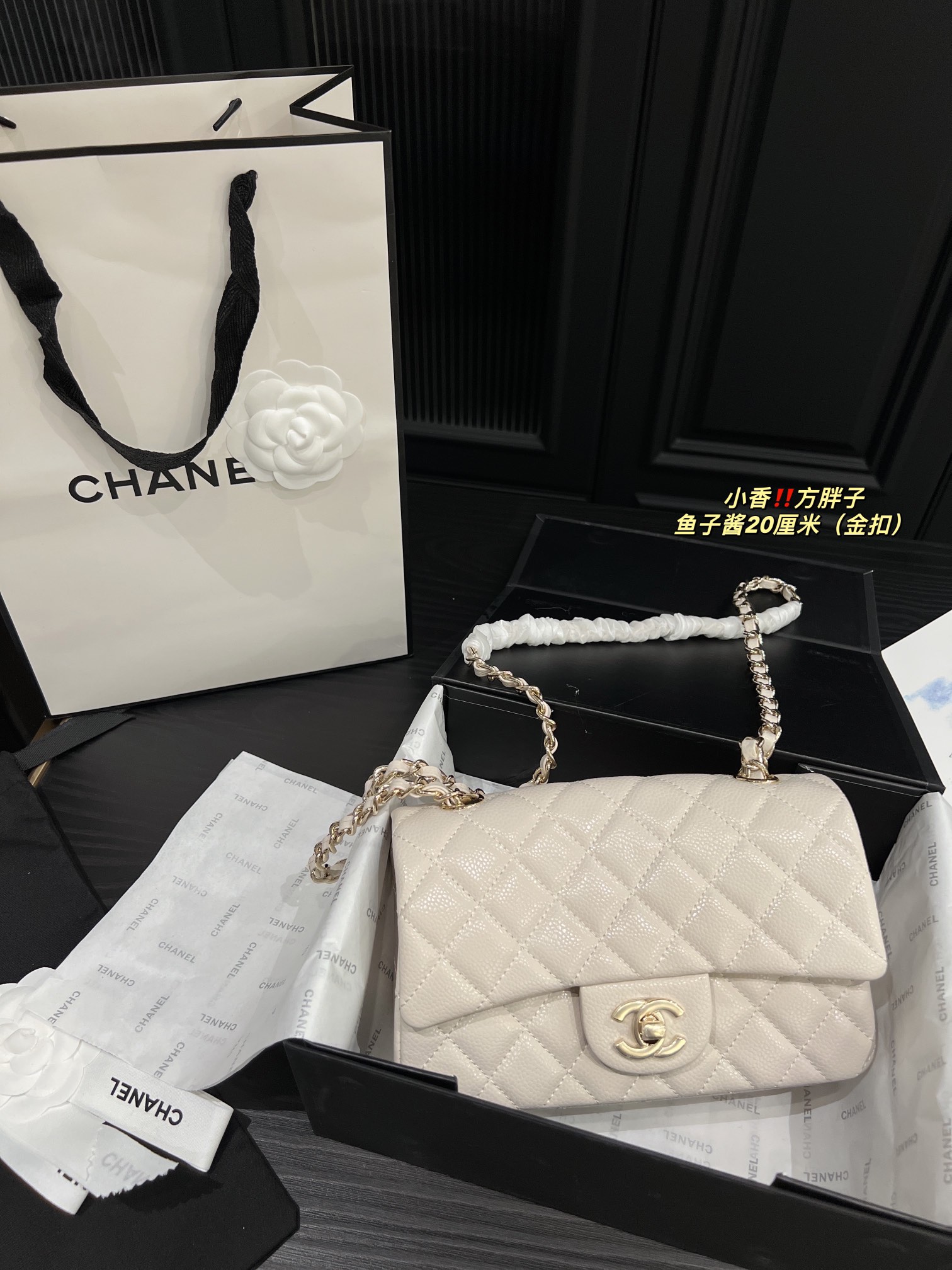 Chanel Shoulder Bag 017 DB071 20cm