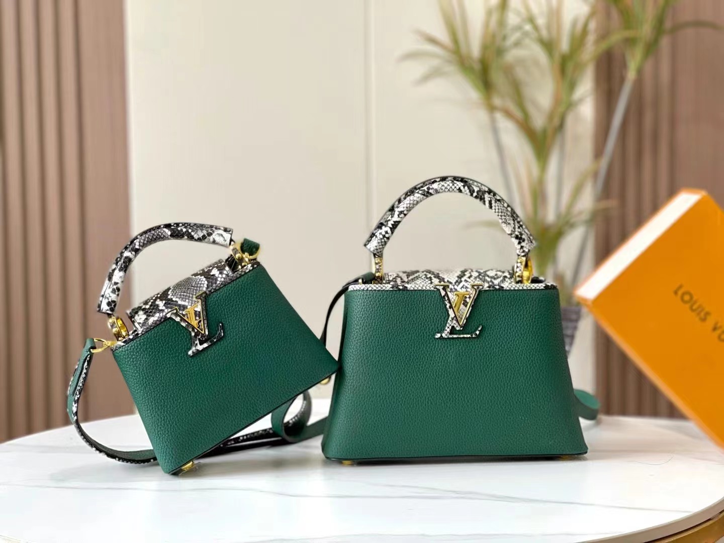 LV Capucines Bag M95508 M95509 LM012032 21-27cm