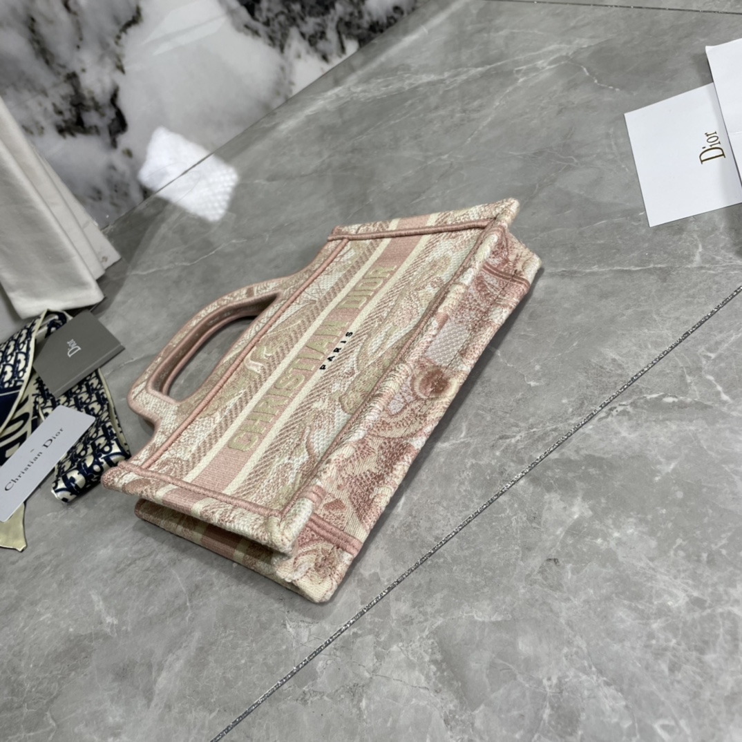 10A + top quality Mini Dior Book Tote 0175 XB041 23cm