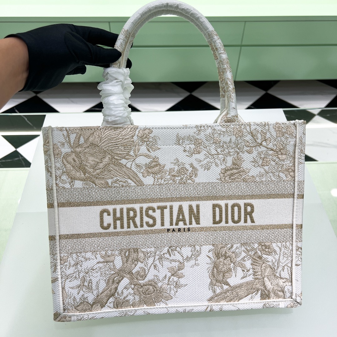 10A + top quality Medium Dior Book Tote 1296 DLAM022 36cm