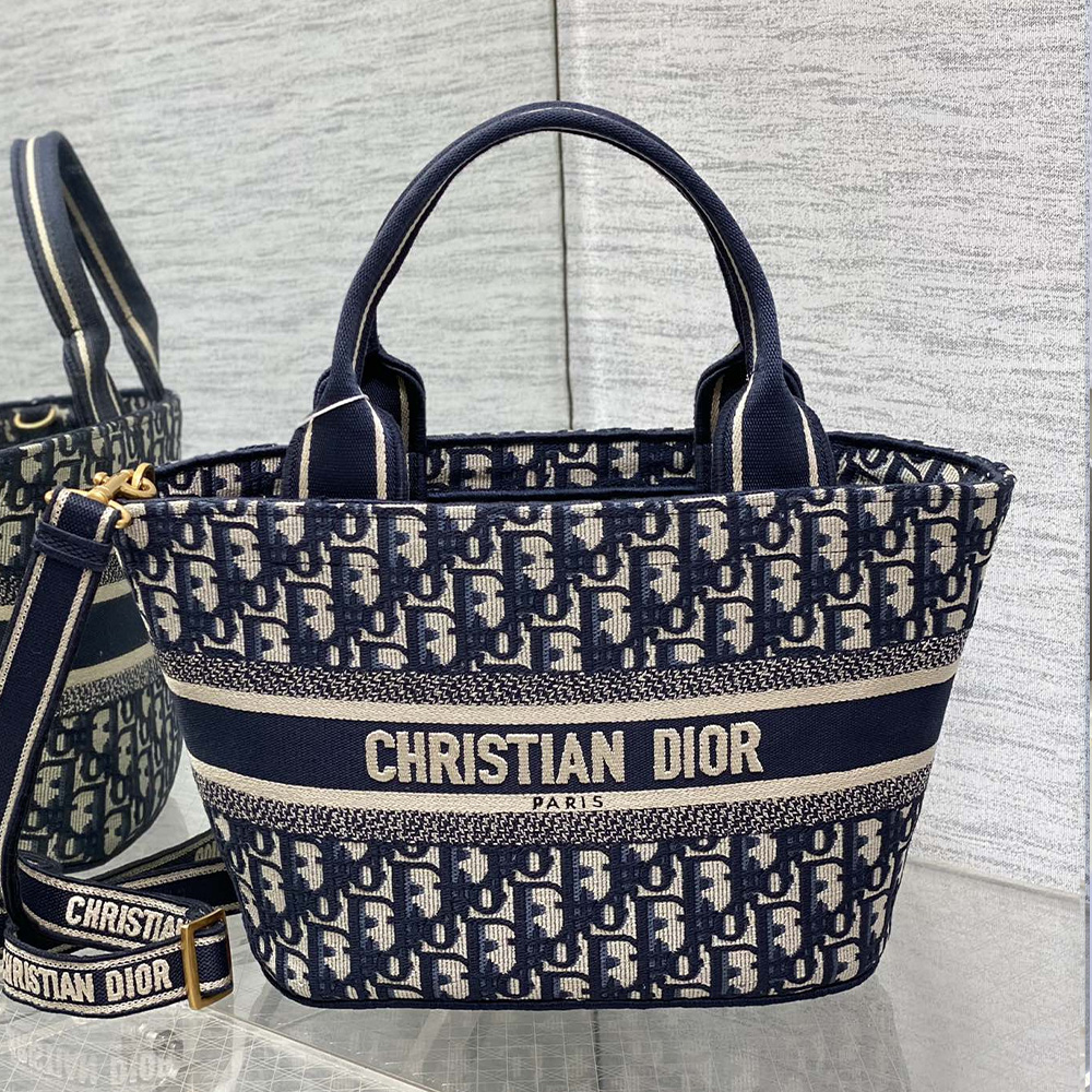 DIOR Gradient Butterflies Embroidered Handbag (Replica)