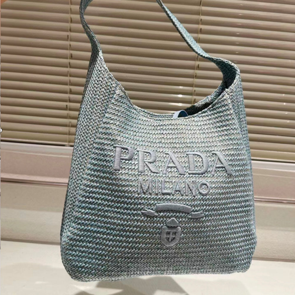 Prada Crochet Handbag Tote Bag Shoulder Bag (Replica)