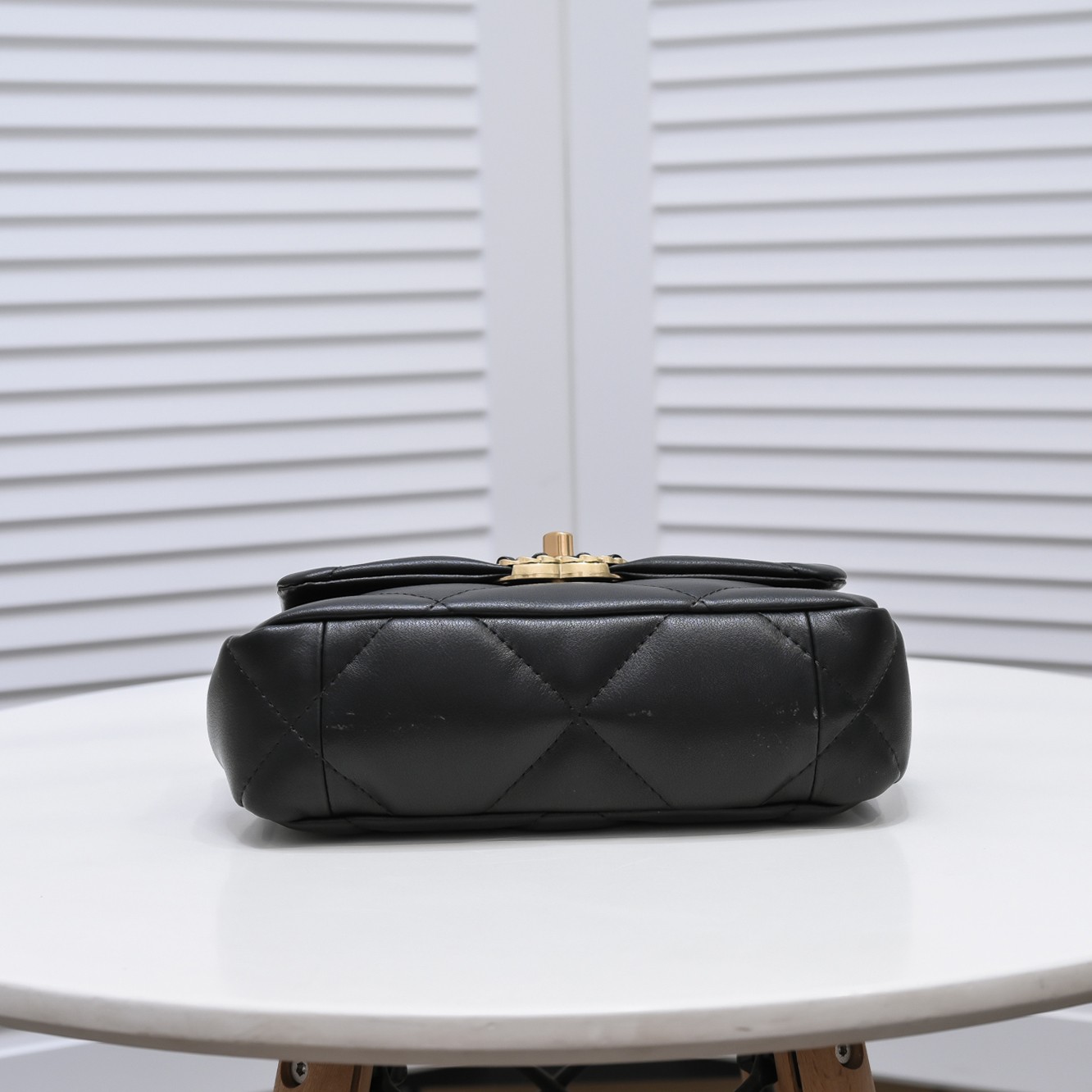 Chanel Chanel Lambskin Quilted Small 19 Flap Shoulder Bag Handbag