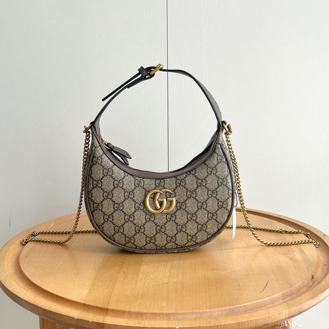 Gucci Bag Marmont Mini Crescent Top Handle Bag 699514