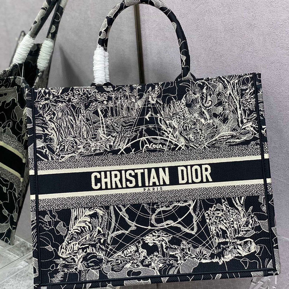 DIOR Book Tote Starlight&Star Tote Bags(Replica)