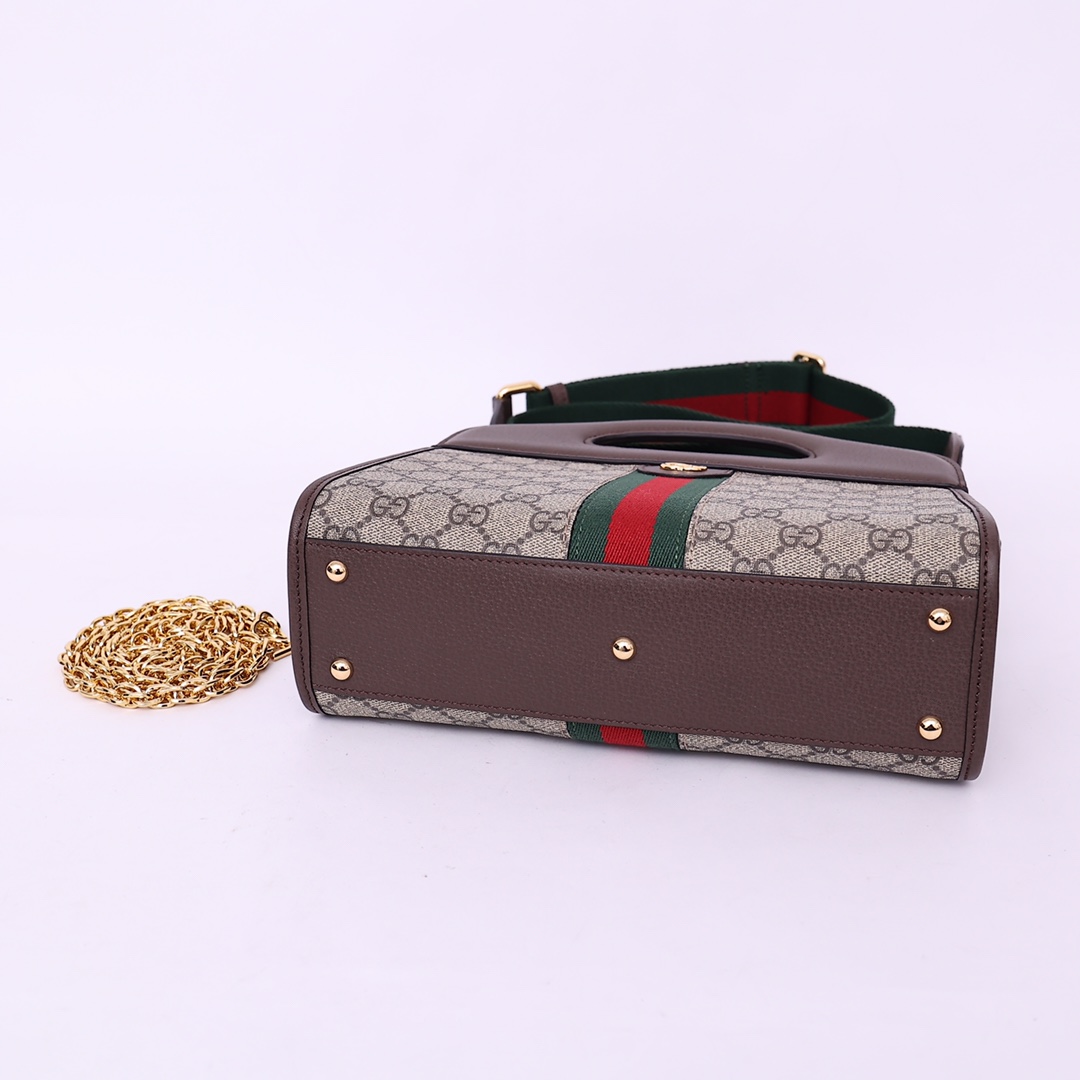 GUCCI Ophidia small tote with Web  693724