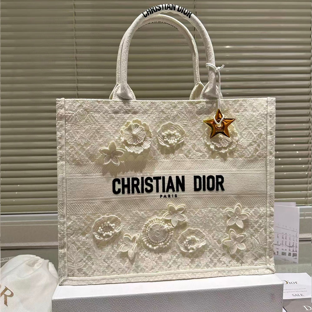 Dior Book Tote D-Lace Macrame（Replica）