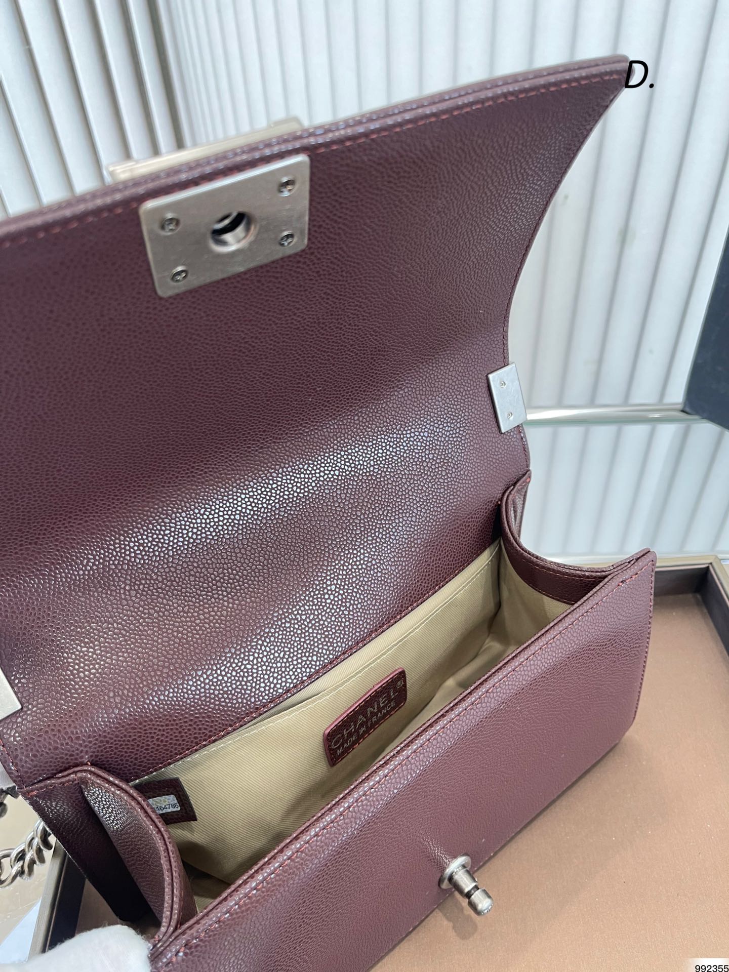 Chanel Leboy Bag caviar leather 007 DB071 25cm