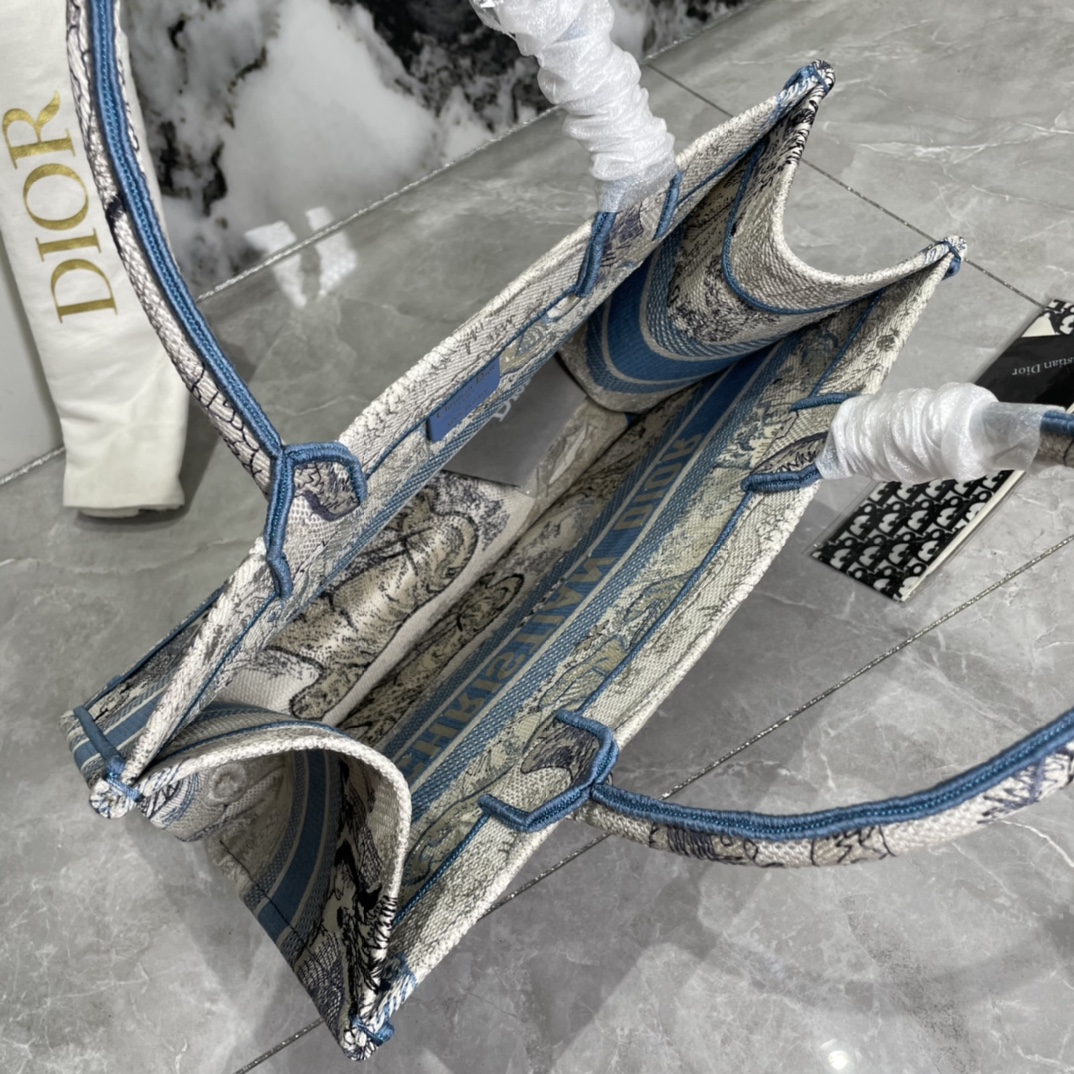 10A + top quality Medium Dior Book Tote 0175 XB022 36cm