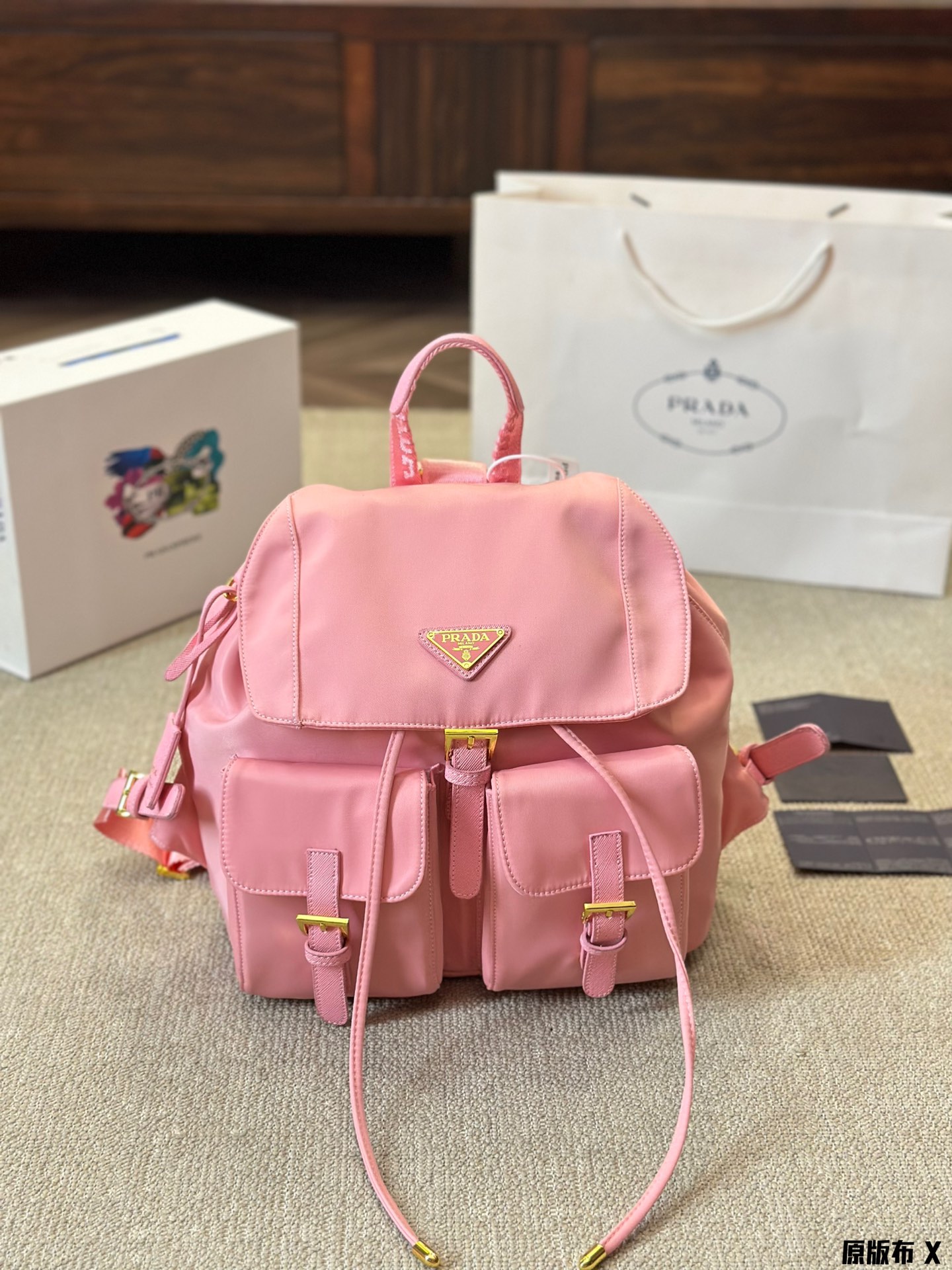 Prada Backpack 007 DB581 28cm
