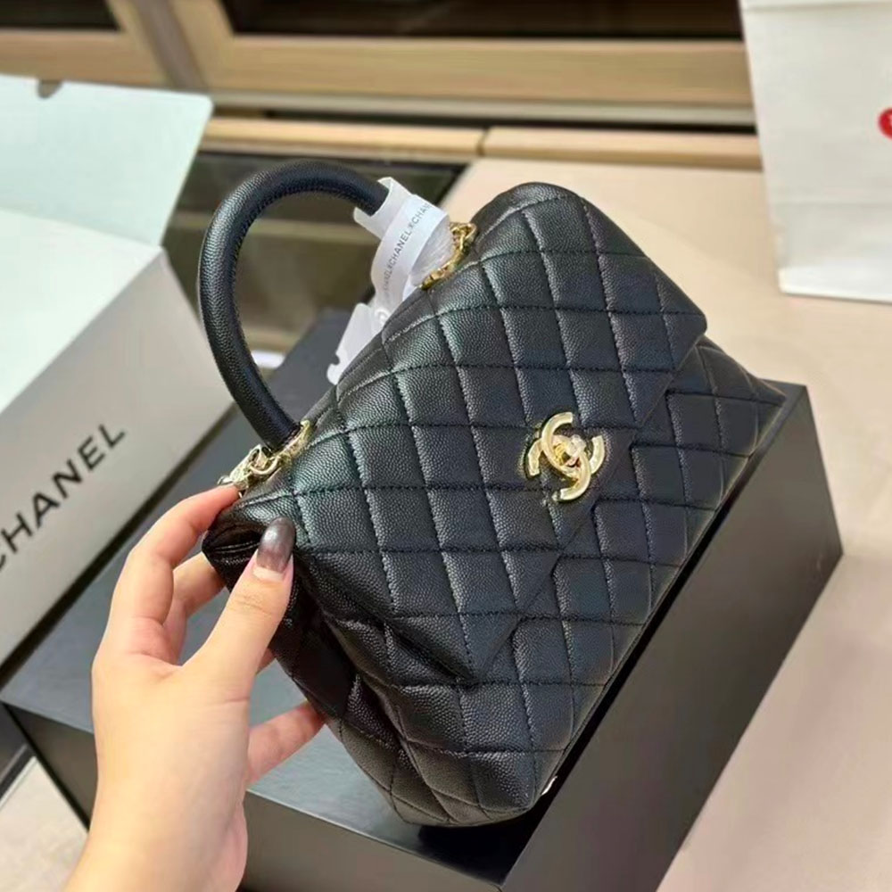 Chanel Coco Handle  Bag Small Shoulder Bag  (Replica)