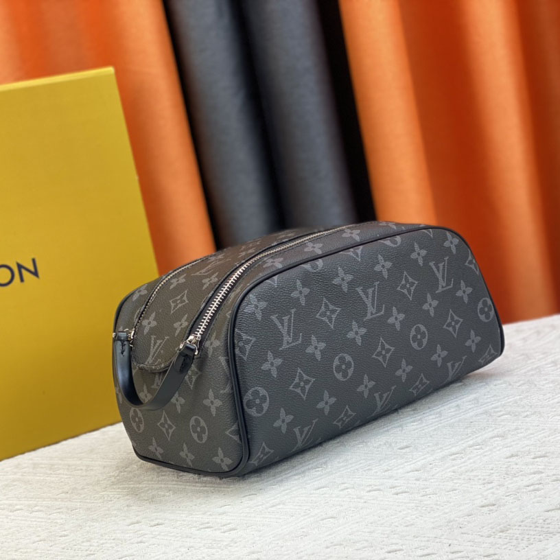 Louis Vuitton LV  Cosmetics Pouch Toiletry Bag Leather Handbag  Shoulder Bag(Replica)