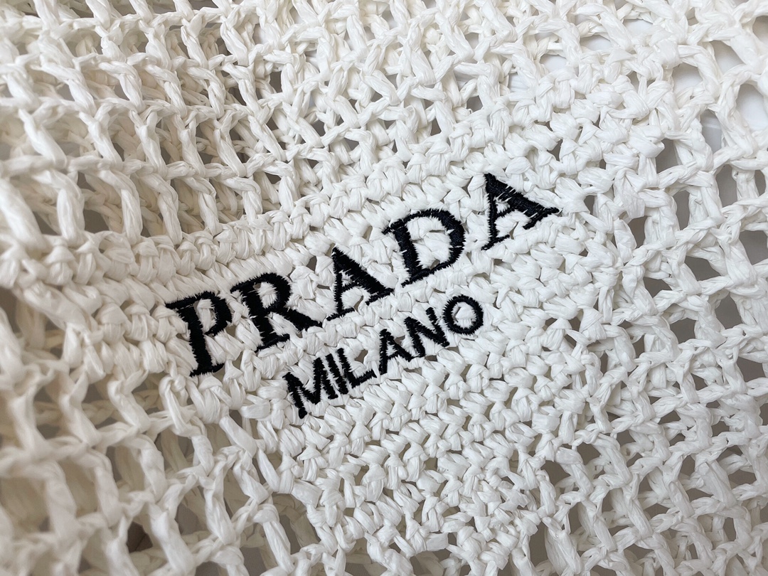 Prada 1BG393 White LM031 36cm