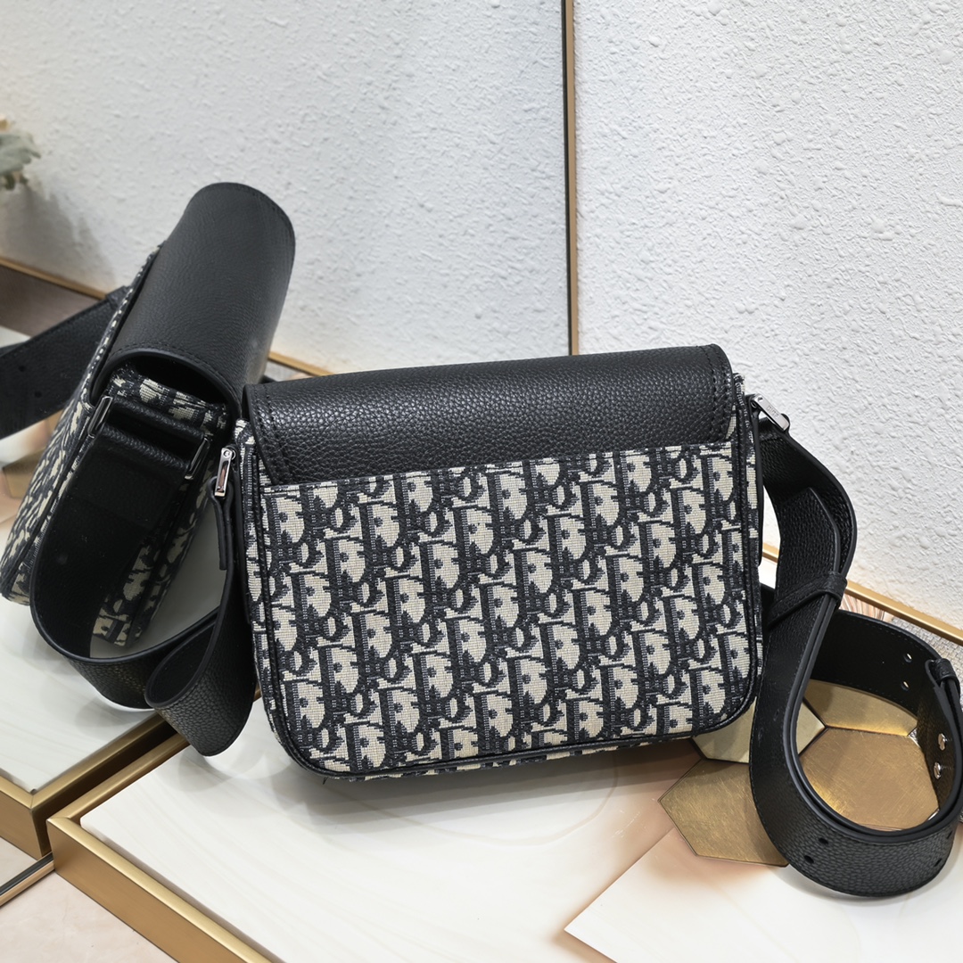 Dior Mini Saddle Messenger Bag 1034 XB012 23cm