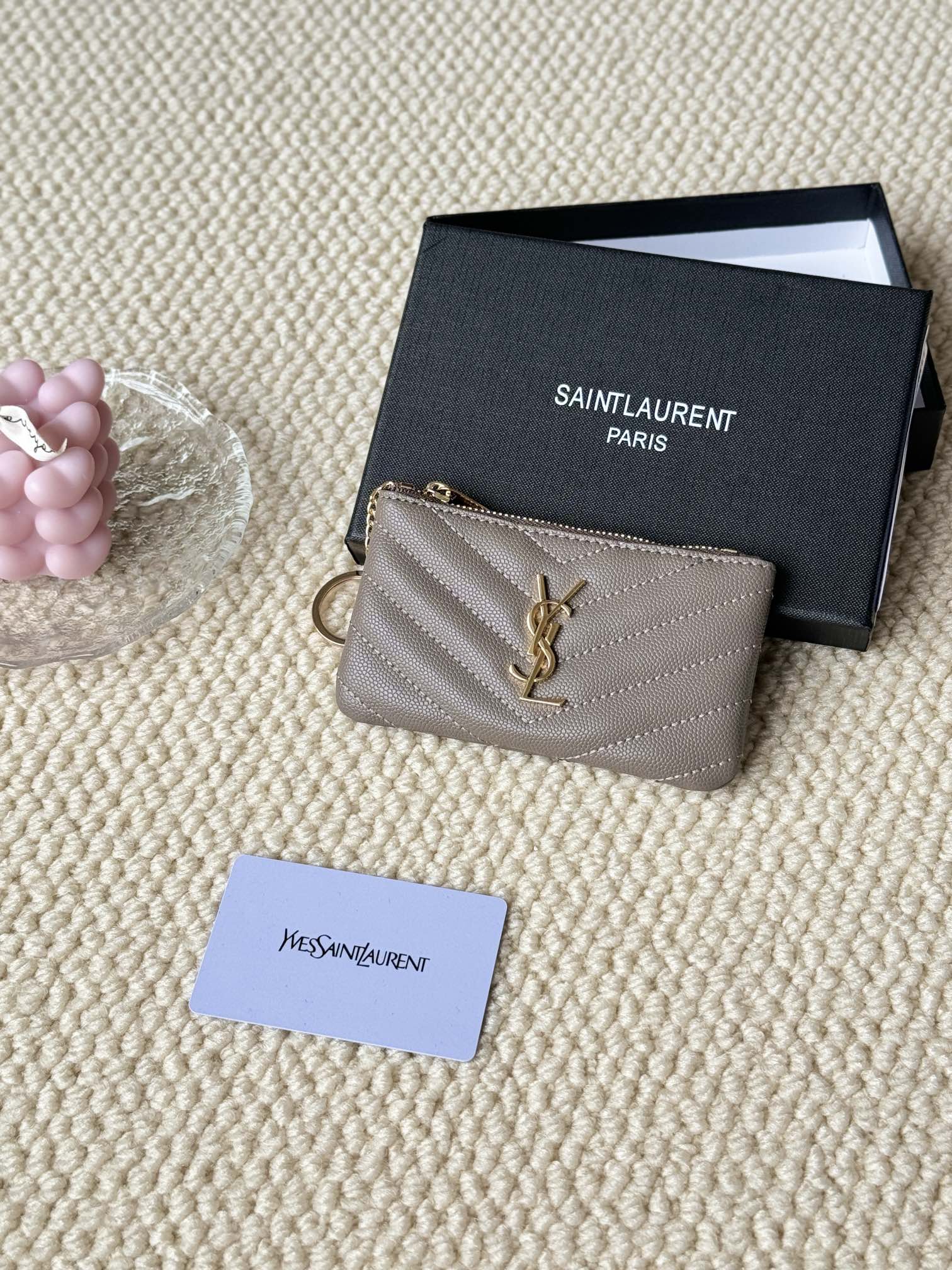 YSL Wallet 438386 LM06 13cm