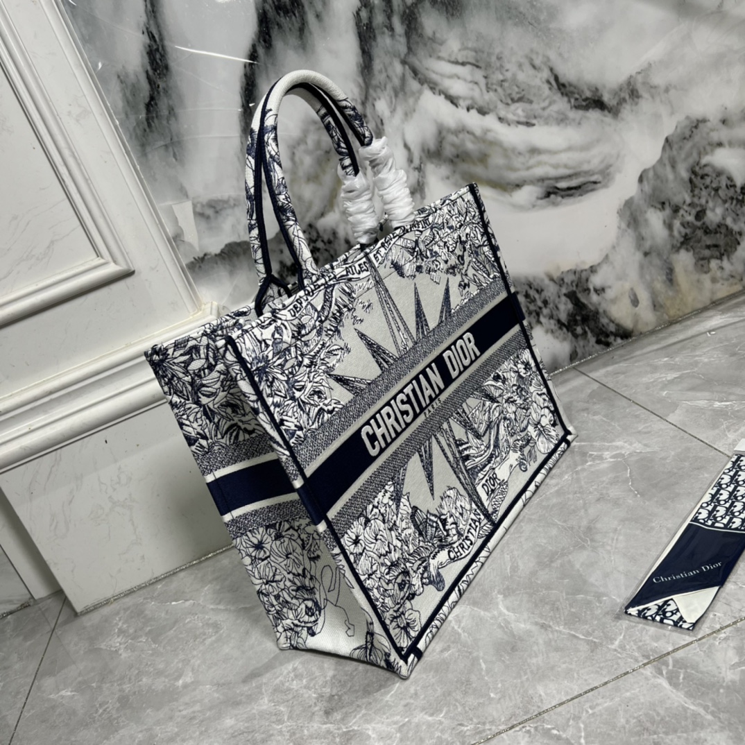 10A + top quality Large Dior Book Tote 0175 XB042 42cm