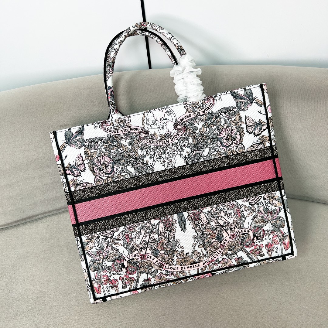 10A + top quality Large Dior Book Tote 1286 DLAM042 42cm