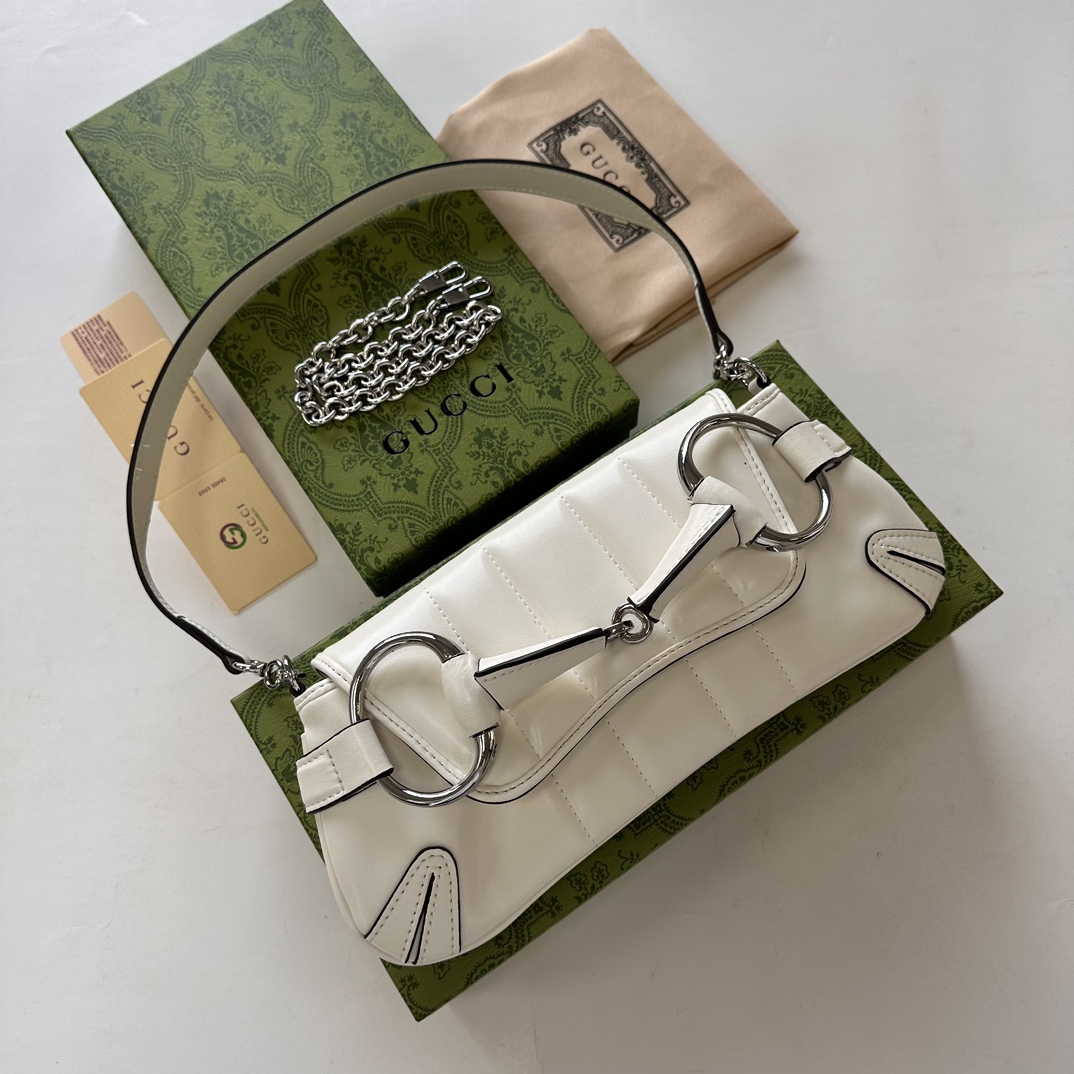 Gucci Horsebit Chain Bag 764339 LM521 27cm