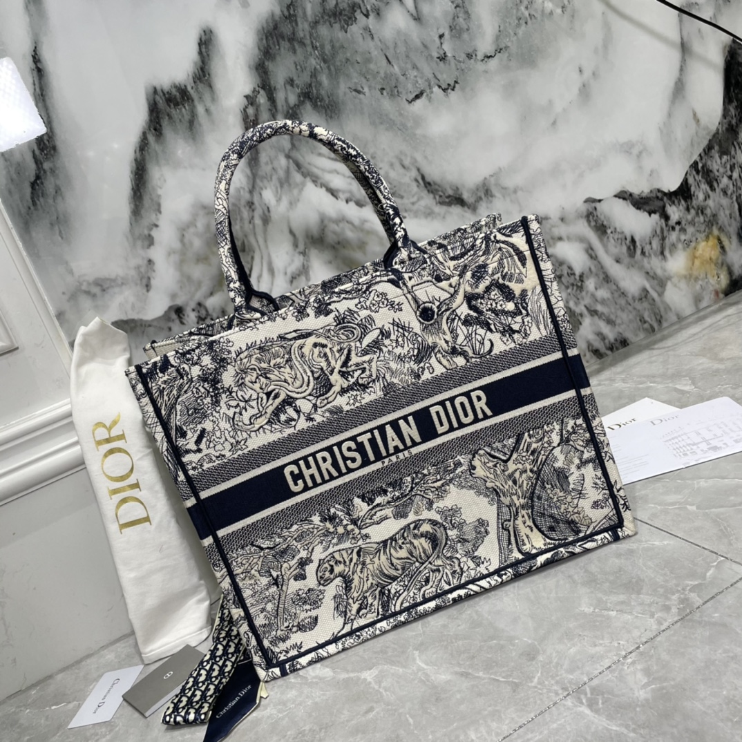 10A + top quality Large Dior Book Tote 0175 XB042 42cm