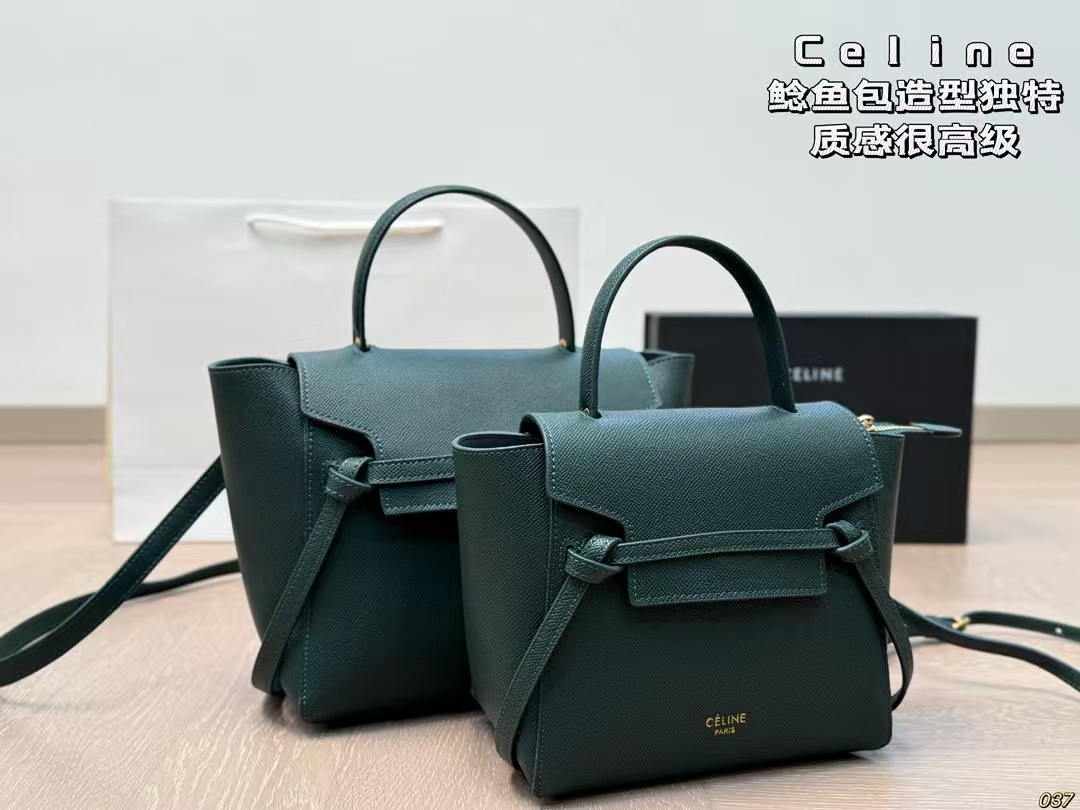 CELINE Grained Calfskin Micro Belt Bag(Replica)
