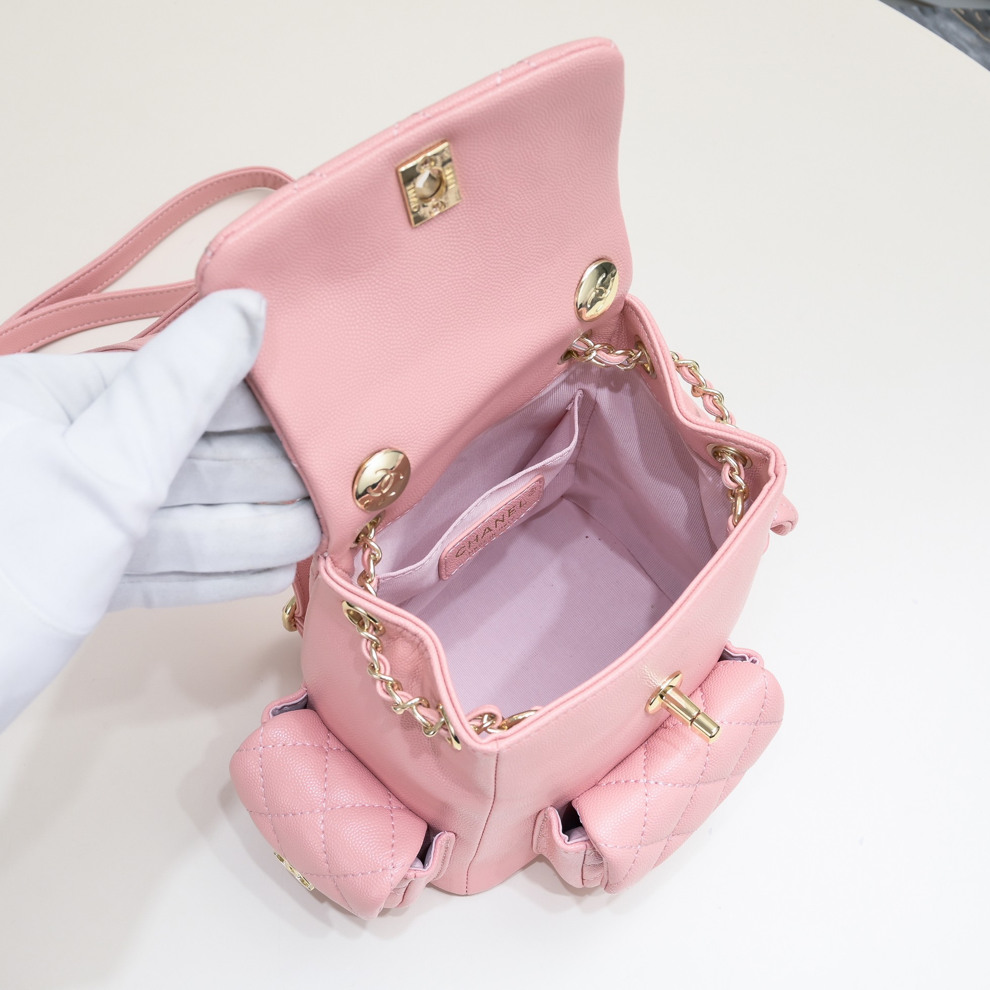 Chanel 23k Small backpack Backpack Bag Handbag