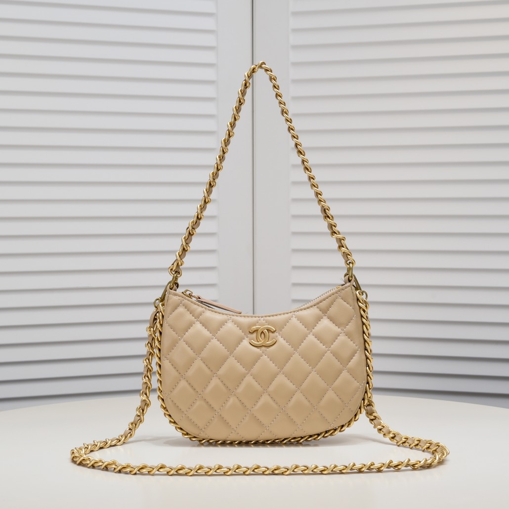 Chanel 23B Hobo Shoulder Bag Handbag