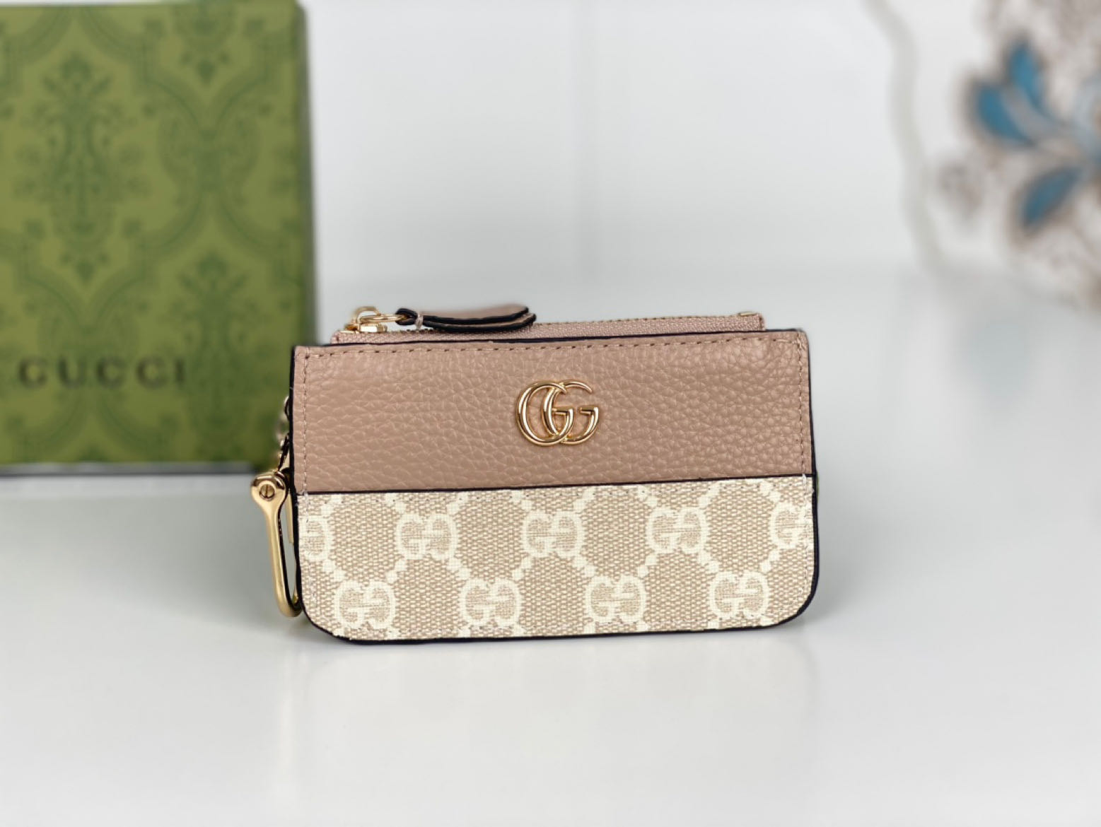 Gucci Zipper Card holder 701070 LM06 12.5cm