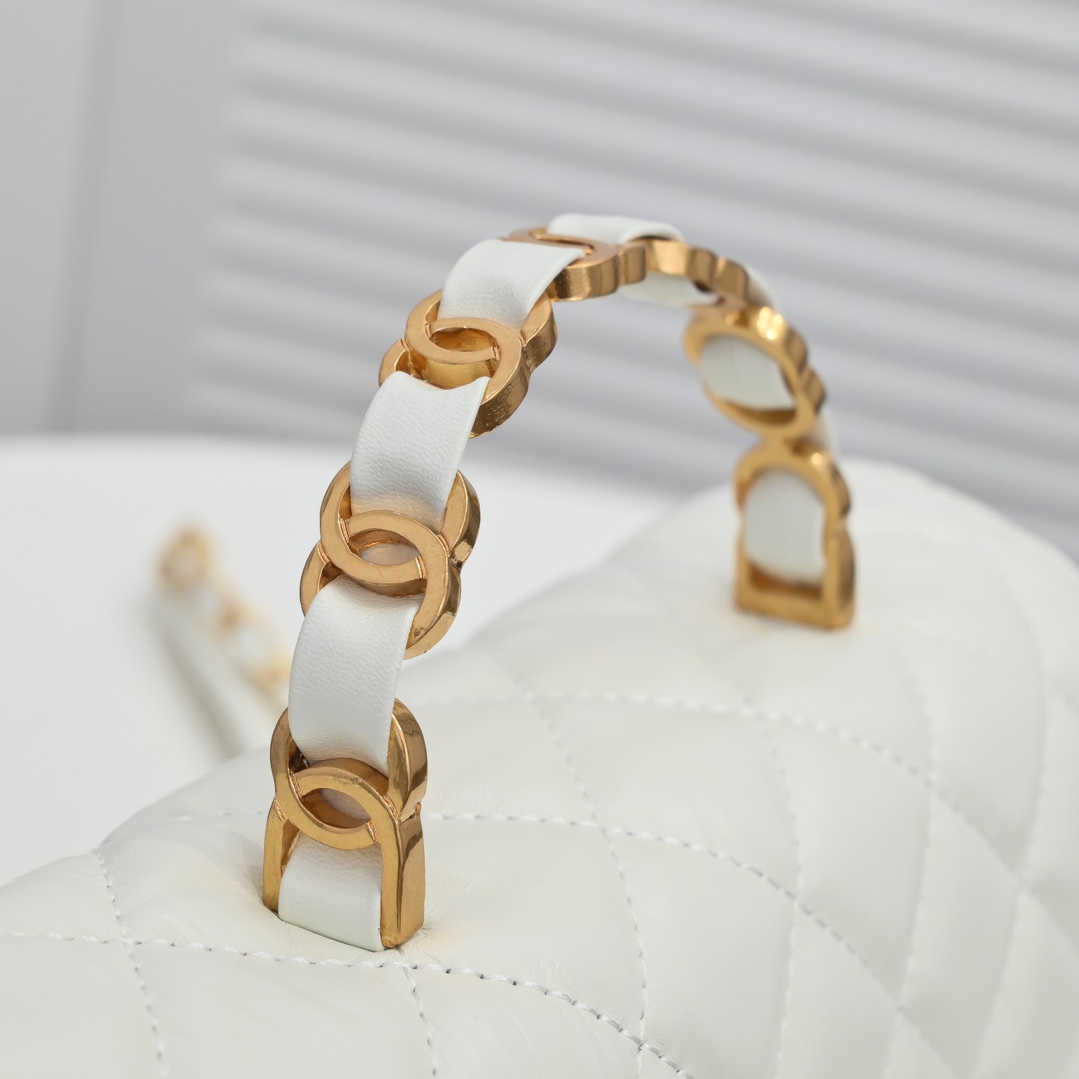 Chanel Handle Double C  Shoulder Bag Handbag