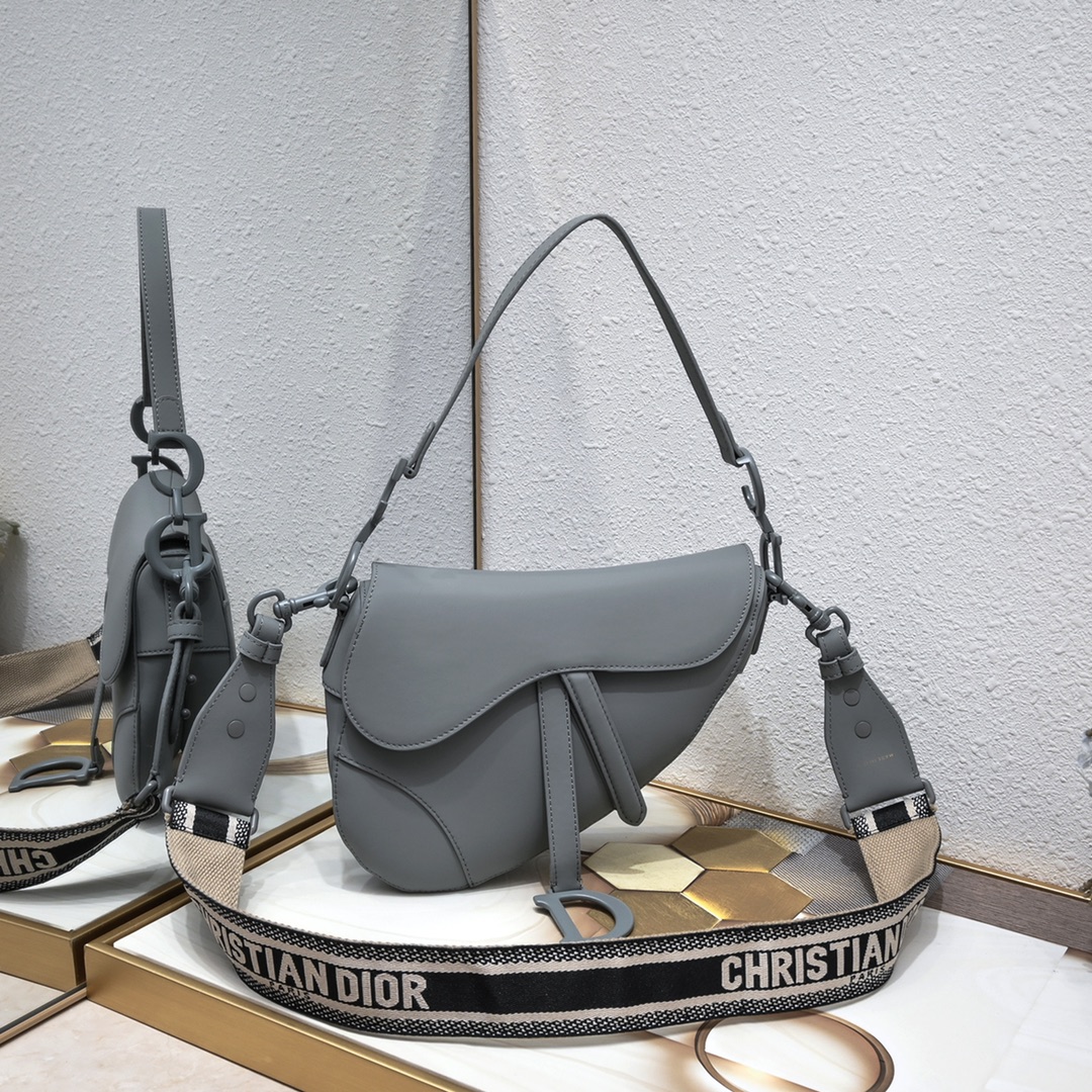 Saddle Bag Gray Matte 6680 XB012 25.5cm