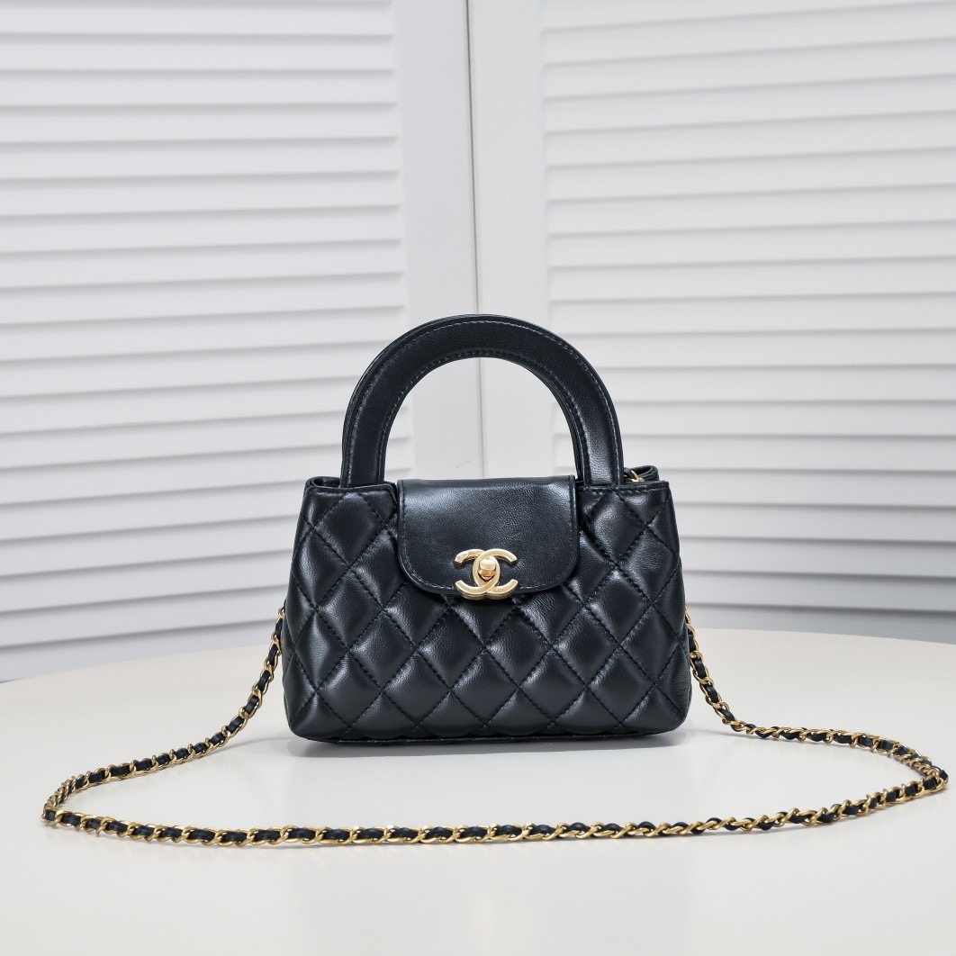 Chanel 23K Kelly Chain Handle Calfskin Handbag Shoulder Bag（Replica）