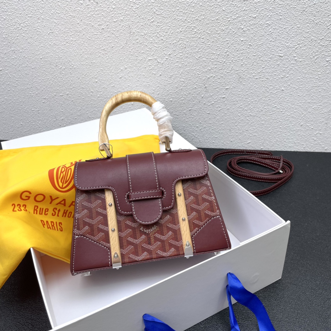 Goyard Saïgon Structuré Mini Bag Shoulder Bag Handbag(Replica)