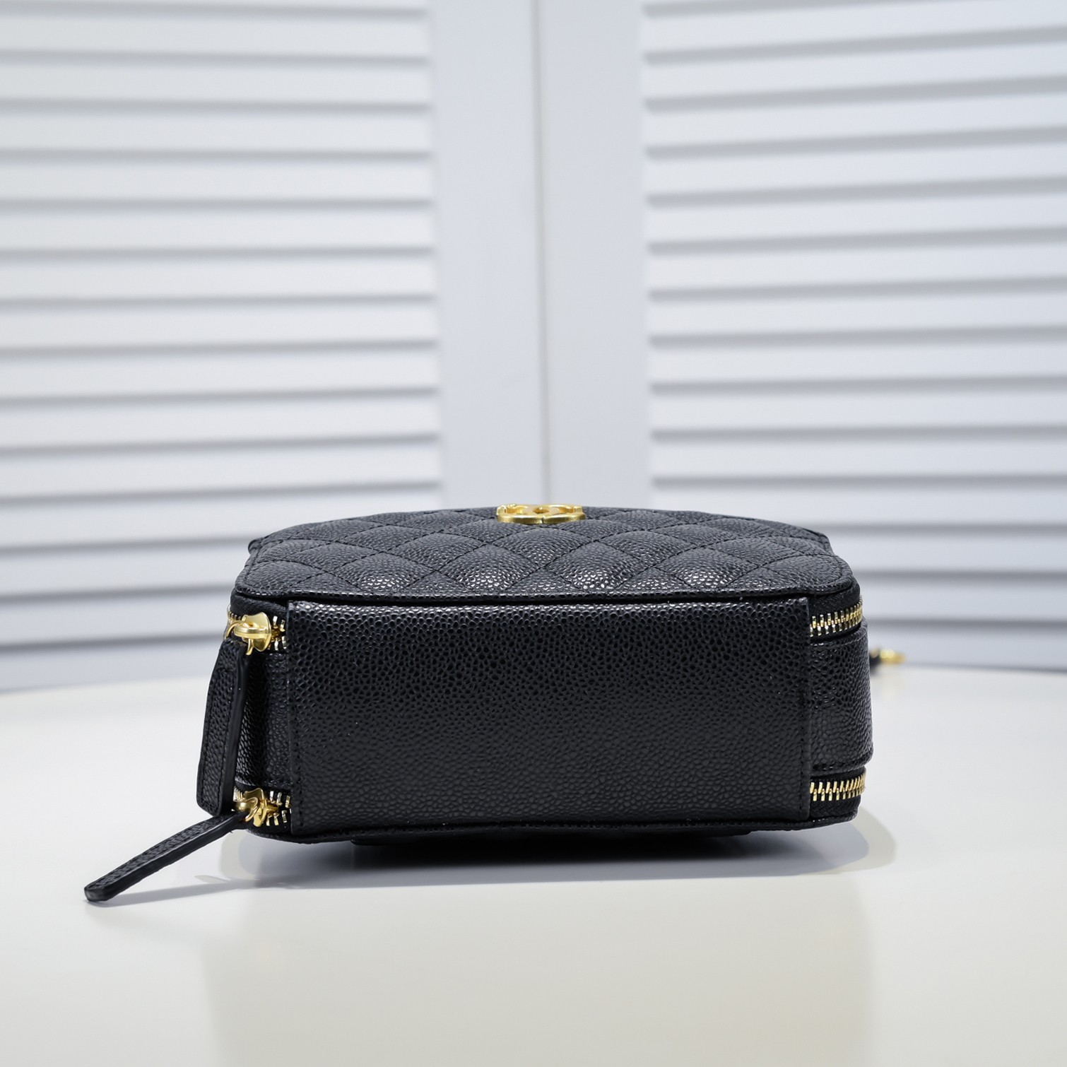 Chanel Caviar Double-C Camera Shoulder Bag Handbag