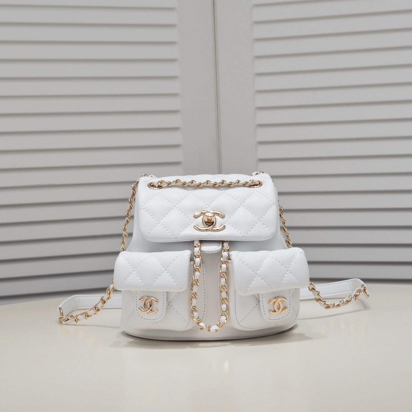 Chanel 23k Small backpack Backpack Bag Handbag