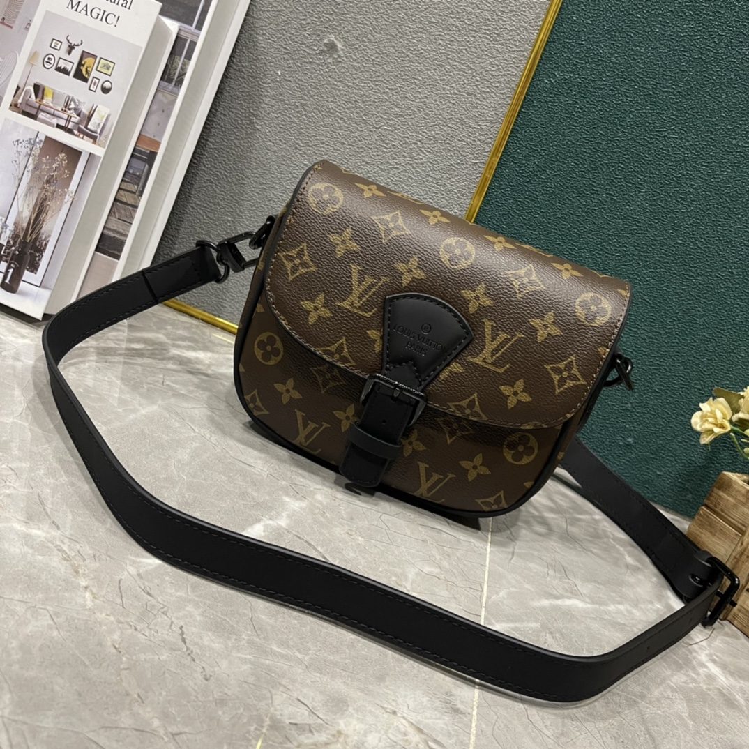 LV Montsouris Messenger Bag M47060 LM051 20cm