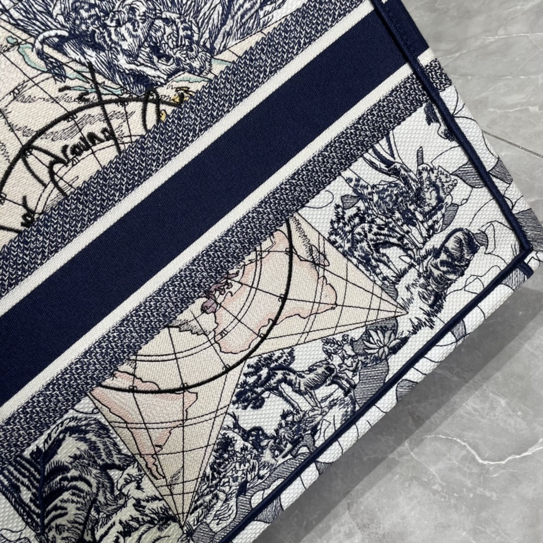 10A + top quality Large Dior Book Tote 0175 XB042 42cm